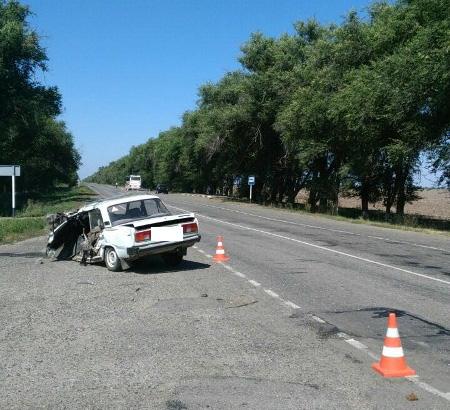 На Ставрополье в аварию попал пассажирский автобус «Элиста – Москва»